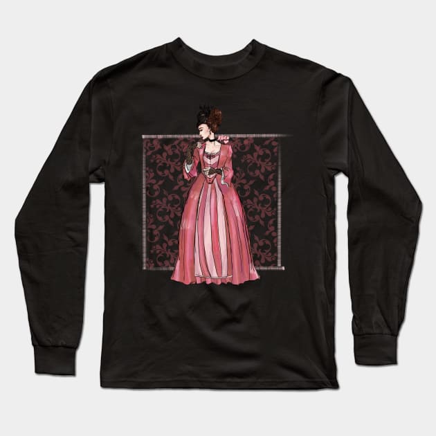 Merteuil Long Sleeve T-Shirt by anico-art